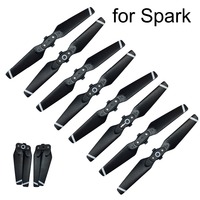 8PCS Foldable Quick Release 4730F Folding Propeller for DJI SPARK Drone White Golden Replacement Blade CW CCW Props Spare Parts