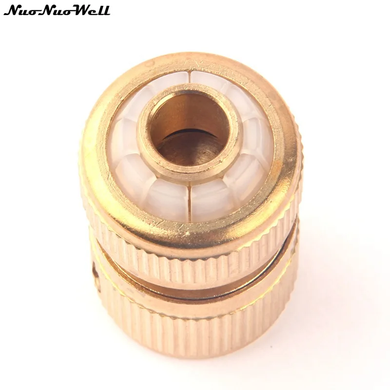 100% Copper G 1/2'' Water Hose Backflow-Proof Quick Connectors Brand New Garden Irrigation Pipe/Tube Joint Water Gun Fittings