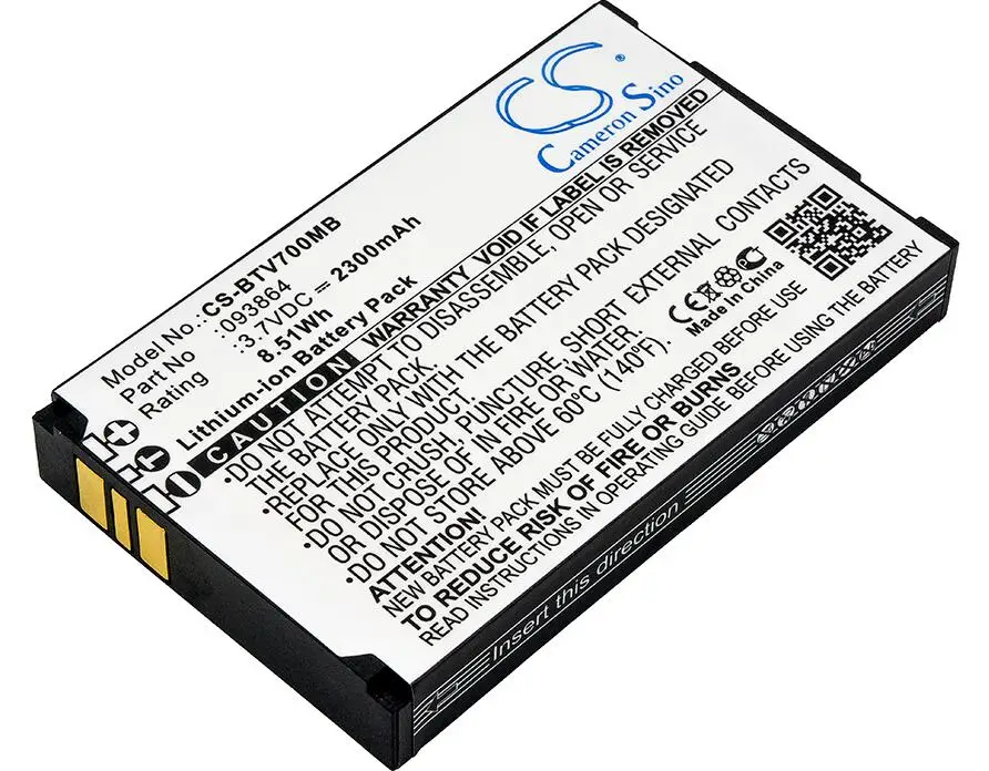 Cameron Sino 2300mah battery for BT Video Baby Monitor 7500 Lightshow 7000 ORICOM SC860 SC870 093864 batteries