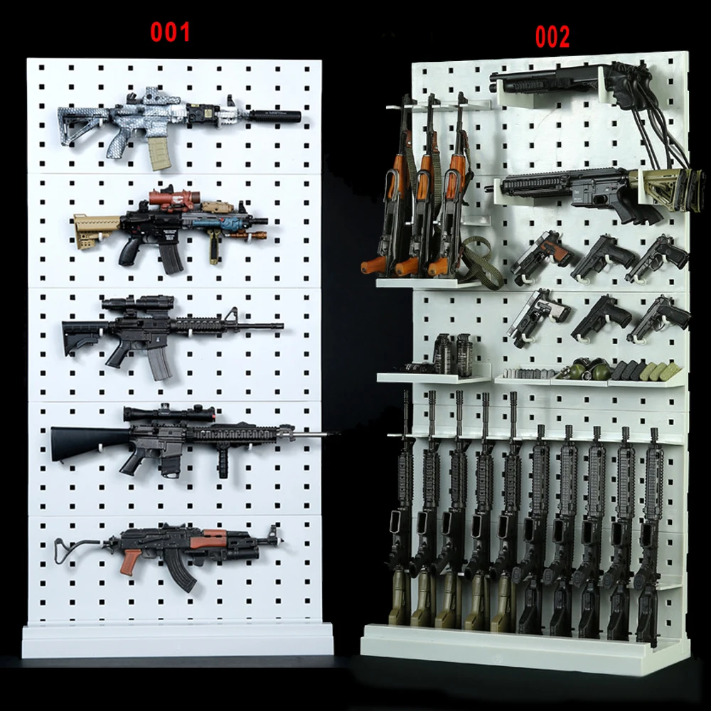 1/6 Scale GunRack Modular Assembly Guns Display Stand Set (Weapons Not Included) For 12\