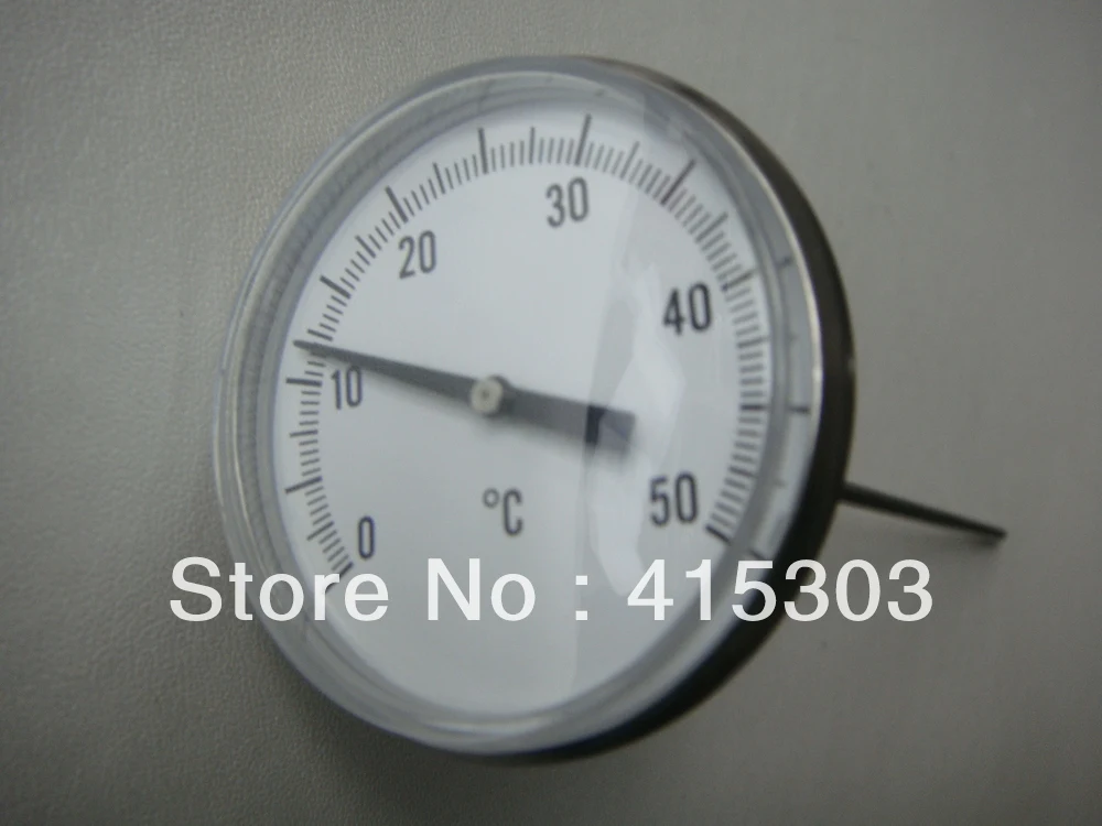 0-50C Kitchen Food  Dial thermometer with SS Case and PC lense fast reading