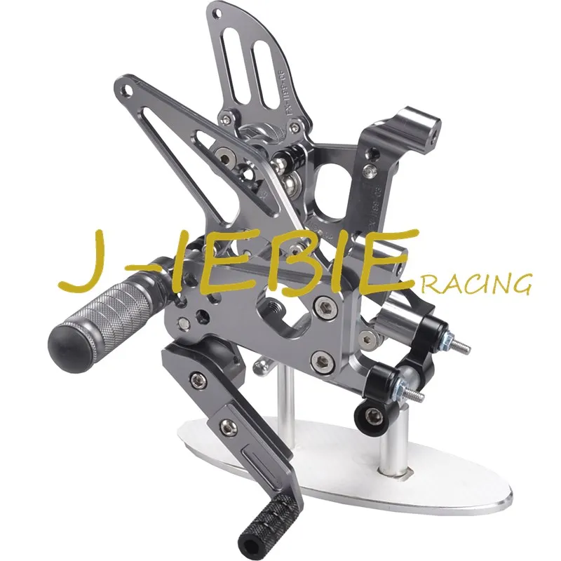 CNC Racing Rearset Adjustable Rear Sets Foot pegs Fit For Ducati 899 959 1199 1299 Panigale 2012 2013 2014 2015 2016 TITAINUM