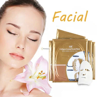 3 stücke Kollagen Bleaching Gesichts Maske Anti-Aging whey protein mascarar persönliche haut gesicht pflege suplementos proteina freies verschiffen