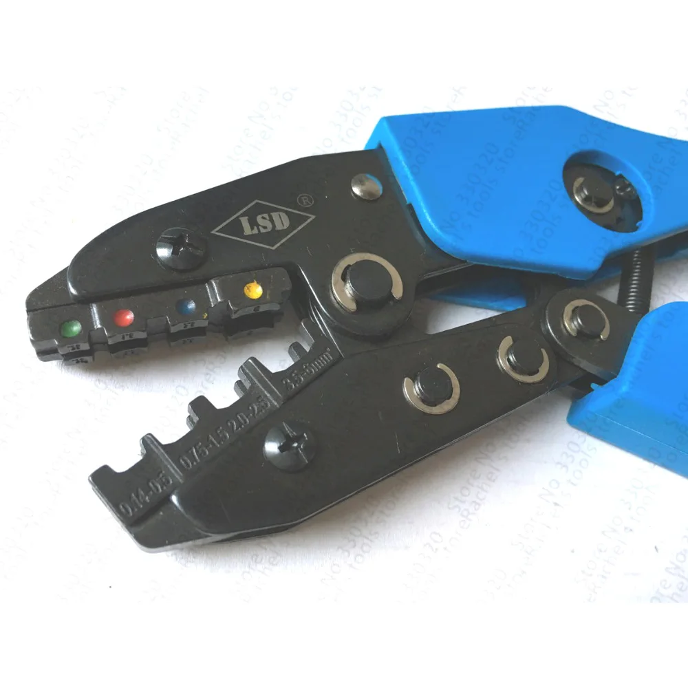 

Ratchet crimping tools for cable insulated terminals,heat shrink butt wire connectors hand crimping pliers AN-04C