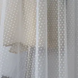 wide 150CM high quality mesh gauze point stretch fabric cloth manual DIY clothing accessories veil decoration