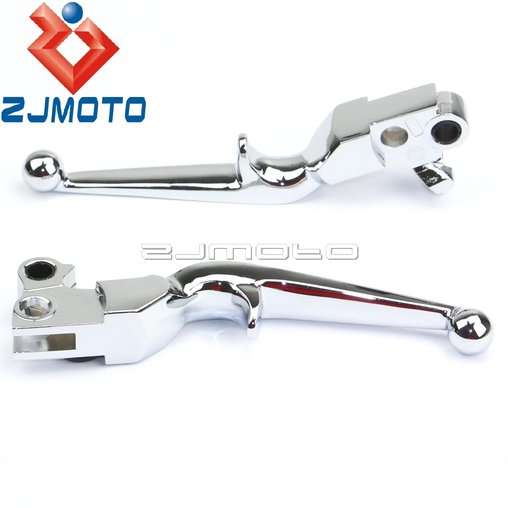 Motorcycle Brake Clutch Lever For Harley Sportster XL 883 1200 1996- 07 Dyna Wide Glide Street Bob 96-2010 Handlebar Hand Levers