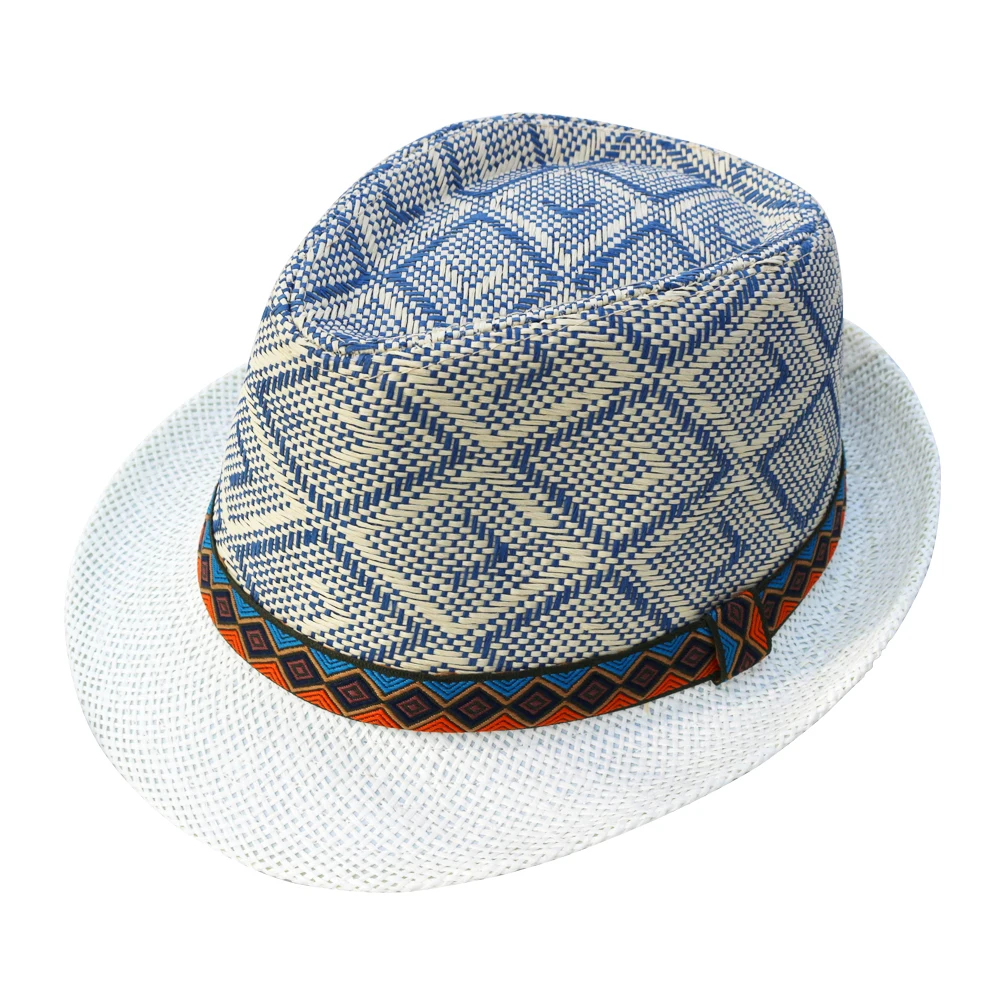 LNPBD-Chapéu de sol palha elegante Queen Homburg Gentleman para homens e mulheres, boné de praia, chapéu Panamá, verão quente 2018