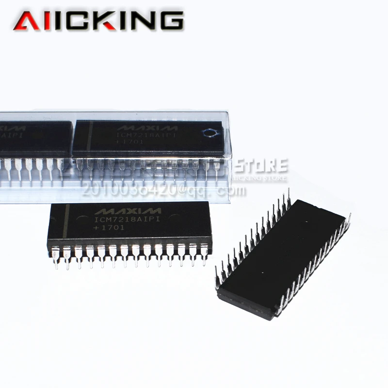 

ICM7218AIPI ICM7218 (5pcs/lots), DIP28 ,8 Digit LED Display Driver ,100% Original New Integrated IC Chip,In Stock