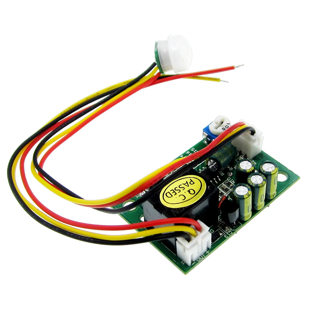 Human Infrared Sensor Module Body Induction 12 v PIR Pyroelectric Infrared Sensors Imports Probe to Adjust the Relay Output