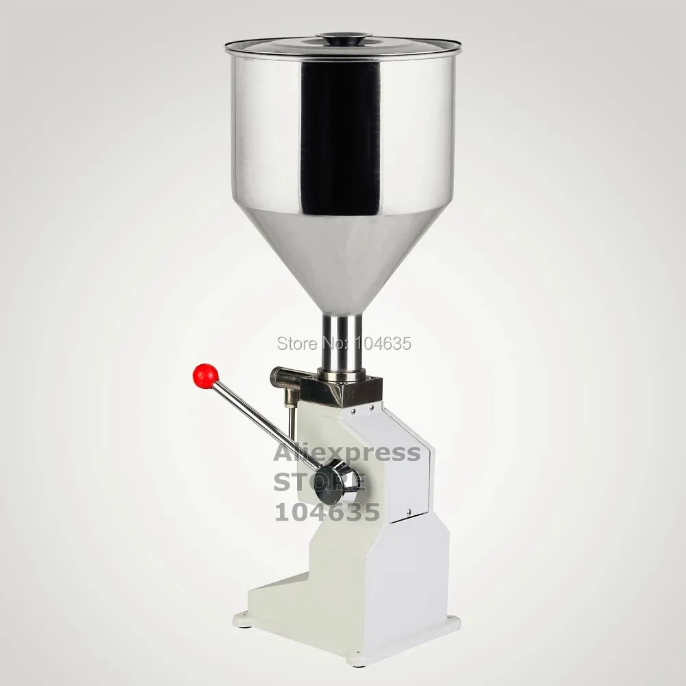 Hướng Dẫn Sử Dụng Dán Kem Mật Ong Máy Làm Tay Áp SuấT Bình Đóng Gói Chất Lỏng Thiết Bị 1-50MLStainless Thân Thép 10L Phễu