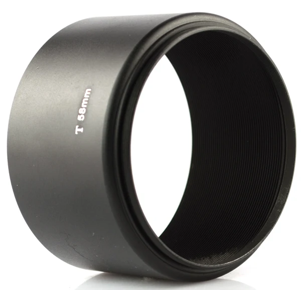 55mm Metal Lens Hood Standard Long Focus Telephoto 55mm Lens Hood For Sony Canon Nikon Olympus Pentax SLR Camera