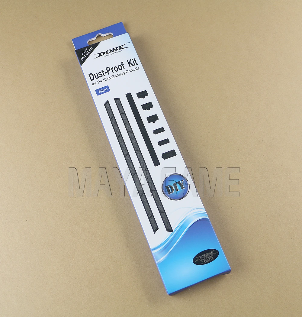 10 juegos de funda a prueba de polvo para PS4, paquete de tapón delgado, Kit a prueba de polvo para consola de juegos PlayStation 4