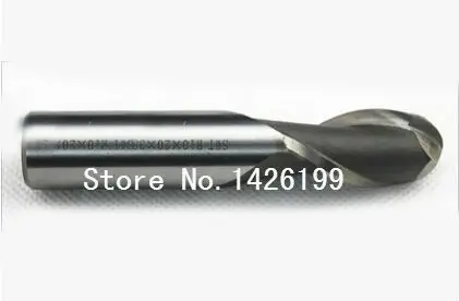 

Free shipping 10PCS R4.5 high speed steel ball end milling cutter, straight shank white steel cutter, R alloy milling cutter