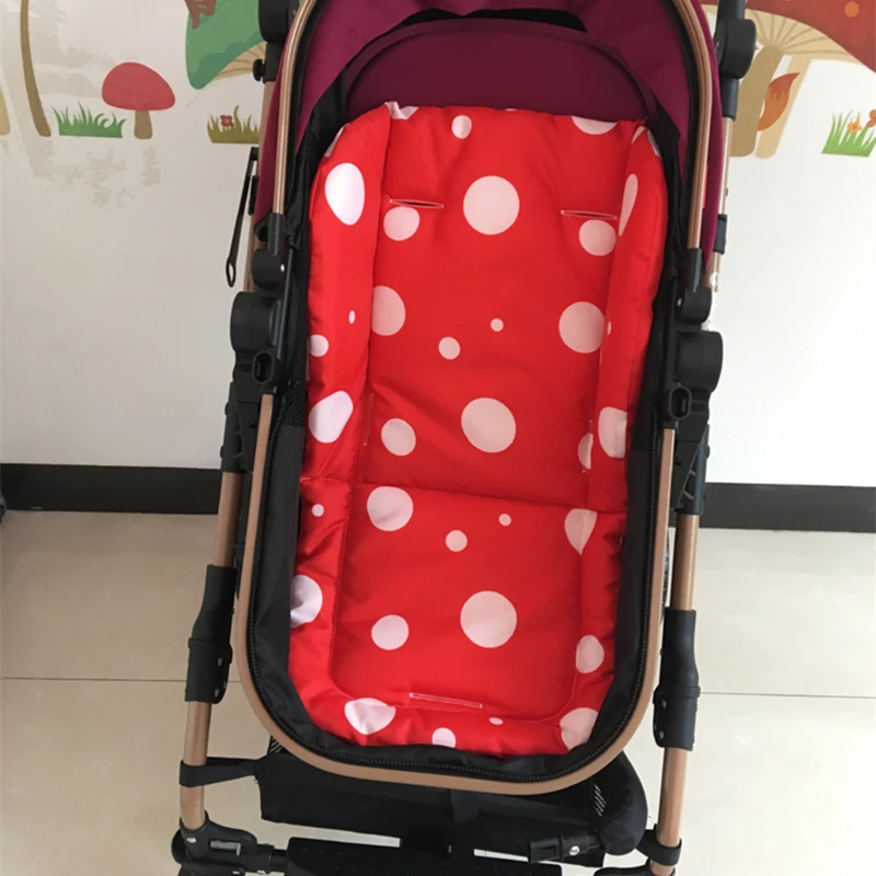 

Dot Design Baby Stroller Cushion Mat Cotton Diaper Pad Seat Pad For Baby Carriages Pushchair Pram Car Seat Mattress Dropshipping