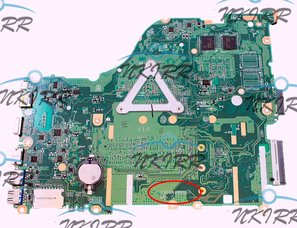 DA0ZAAMB8D0 REV:D ZAA X16 NBGDH11001 NBGDH11002 I5-6200U 940M 2GB DDR3L Motherboard for Acer Aspire F5-573G E5-575G