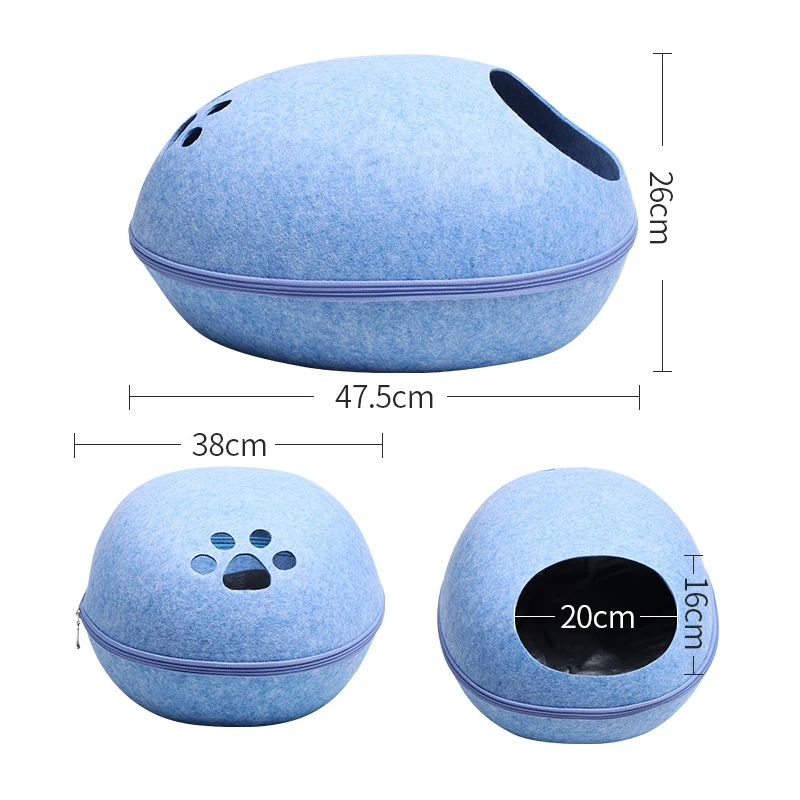 Cozy Cat Bed Home Removable Pet House for Cats Breathable Puppy Cat Kedi Malzemeleri kattenmand Cats Products for Pets Supplies