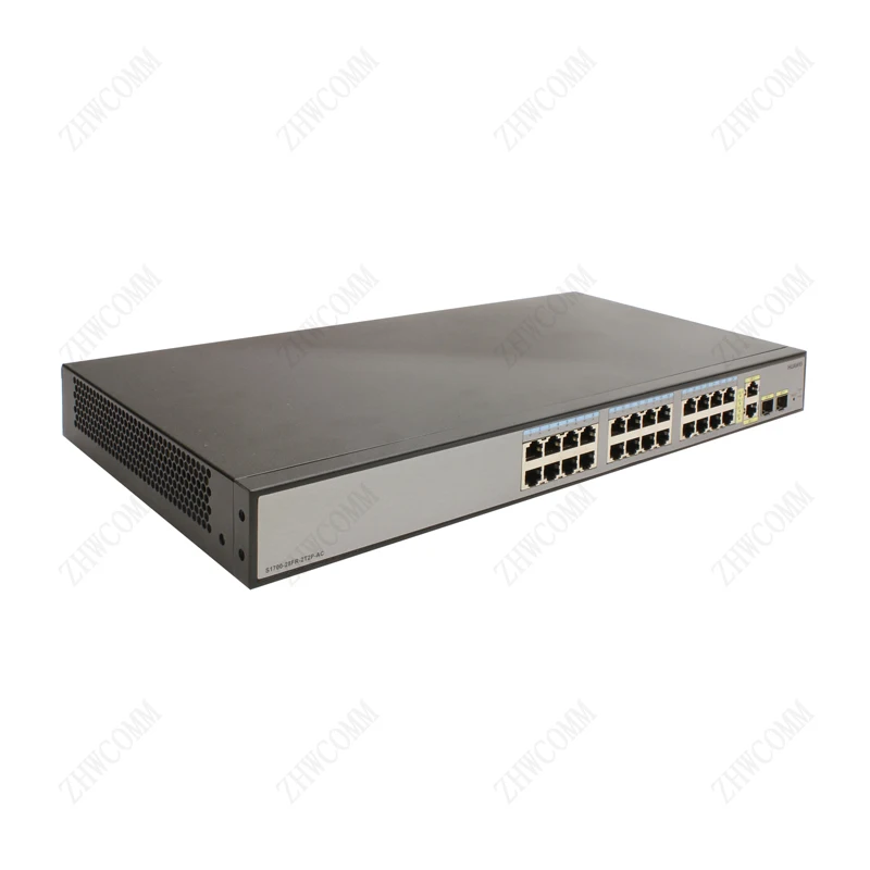 Hua wei Enterprise S1700 RJ45 web-managed  Switches S1700-28FR-2T2P-AC 24 port 2 gigabit 2GE SFP