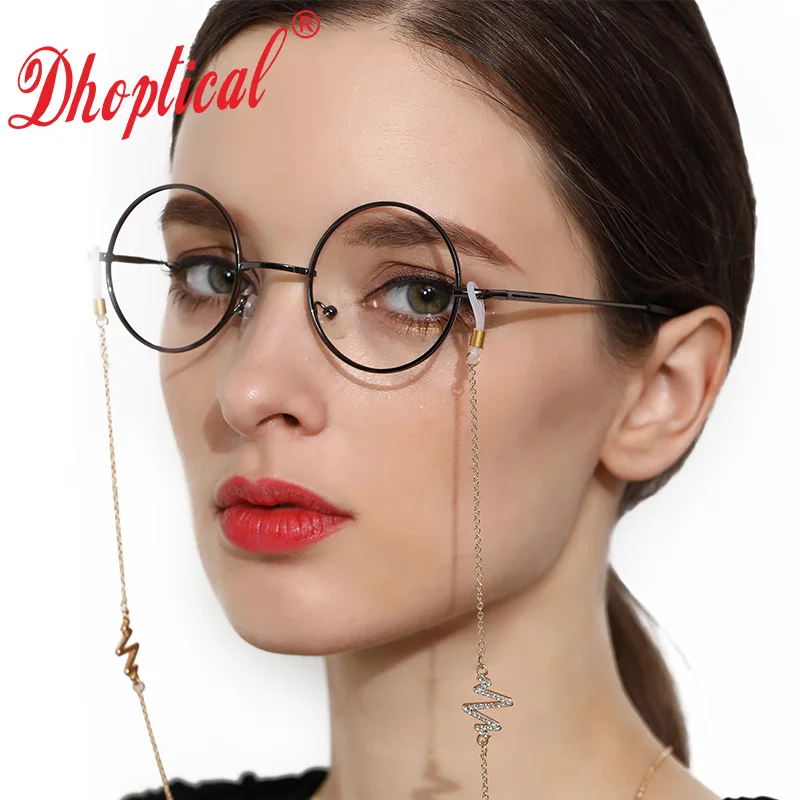 

sunglasses chain woman/lady reading glasses use decorate cord metal material lightning picture 10pcs by dhoptical