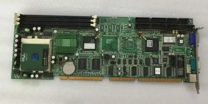 PCA-6178 A1 Very nice Original IPC Board  Full-size CPU Card ISA Industrial Mainboard PICMG1.0 1LAN with CPU Memory