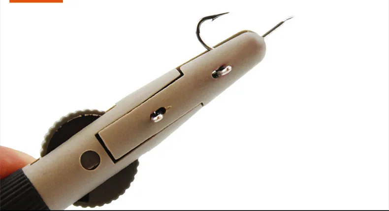 Manuelle Angelhaken Tier 14 cm ABS Angelhaken Tippet Knotter Befestigen Bindung Haken Linie Tyer Erweiterte Angeln Werkzeuge Tackle – Detail 4