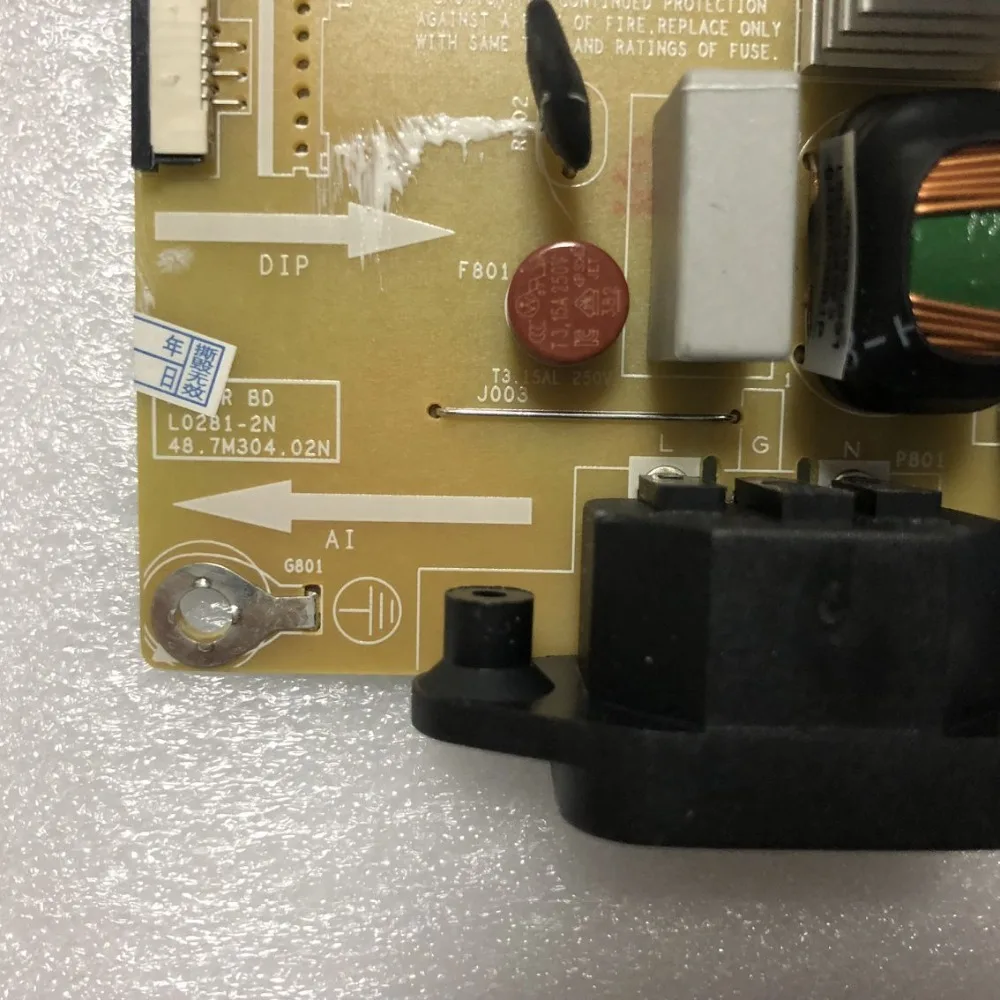 오리지널 파워 보드, U2312HMT, 48.7M304.02N = 48.7M304.01N L0281-2N 스팟