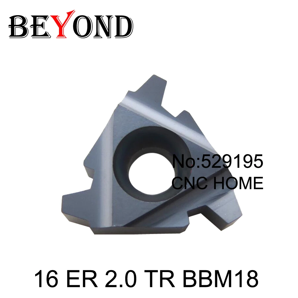 

OYYU 16 ER 2.0 TR BBM18 Threading Blades 16ER 2.0TR CNC Lathe Cutter Carbide Inserts Machine Holder Turning Tools Holder Thread