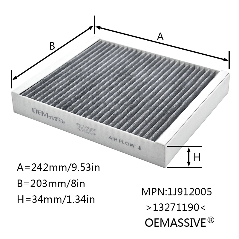 Auto Pollen Cabin Air Filter Enthält Aktivkohle Für Opel Vauxhall Insignia Astra J Mokka Ampera 13271190 1808246 1808524