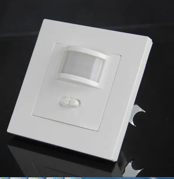 

Hot input 220v-240v Time-Delay adjustable PIR Occupancy Body Motion Detector 800W