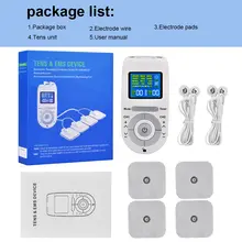TENS machine 6 or 12 modes with 4 electrodes #5