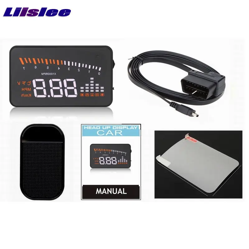 Car HUD Head Up Display For Toyota Allion/Alphard/Aurion/Auris/Avalon/Avanza/Avensis Projector Windshield Refkecting Projector