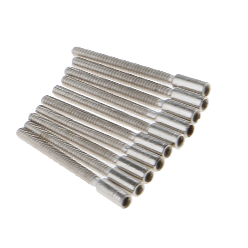 10 Pieces Stem Extensions Extenders Watch Repair for Stems 0.9mm Threads