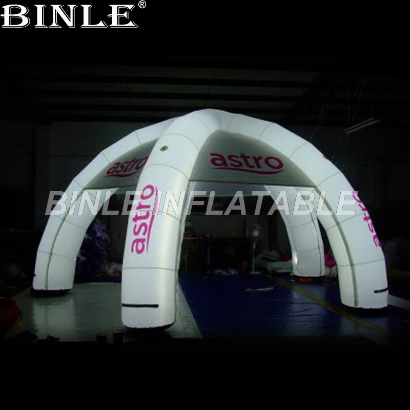 

Outdoor decoration inflatable lighting tent wedding advertising event giant inflatable spider tent with 4 legs for sale