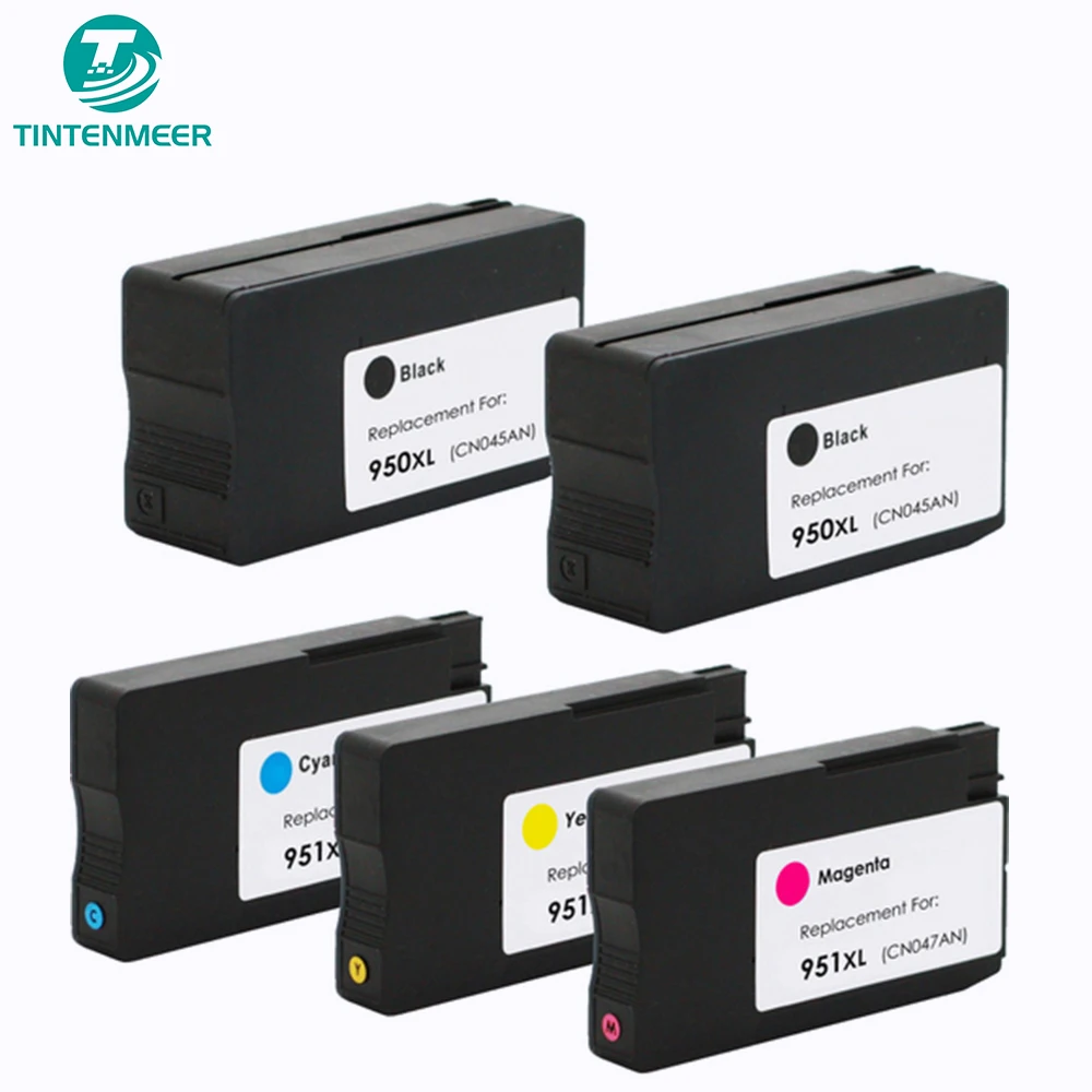 TINTENMEER REMANUFACTURED INK CARTRIDGE 950 951 950XL 951XL COMPATIBLE FOR HP 8100 8600 8600PLUS 8610 8620 251DW 276DW PRINTER