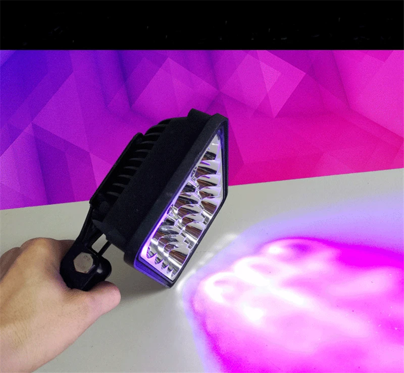 300W 395nw 365nm wavelength LED module glue lamps green oil purple hand light mobile phone watercooler uv curing for gel varnish