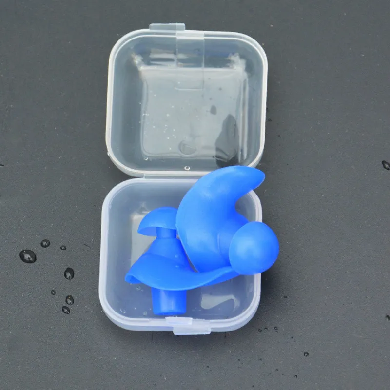 1 Pair Soft Ear Plugs Environmental Silicone Waterproof Dust-Proof Earplugs Diving Water Sports Swimming Accessories