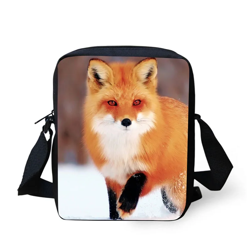 

Casual crossbody bag for men Small Shoulder Bag Cute fox Ladies Girls Crossbody Bag Brand Kids Messenger Bags for men