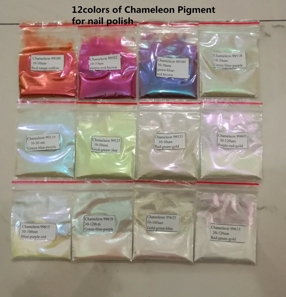 

chameleon pigment powder color changing at different direction for paints, cosmetics, auto