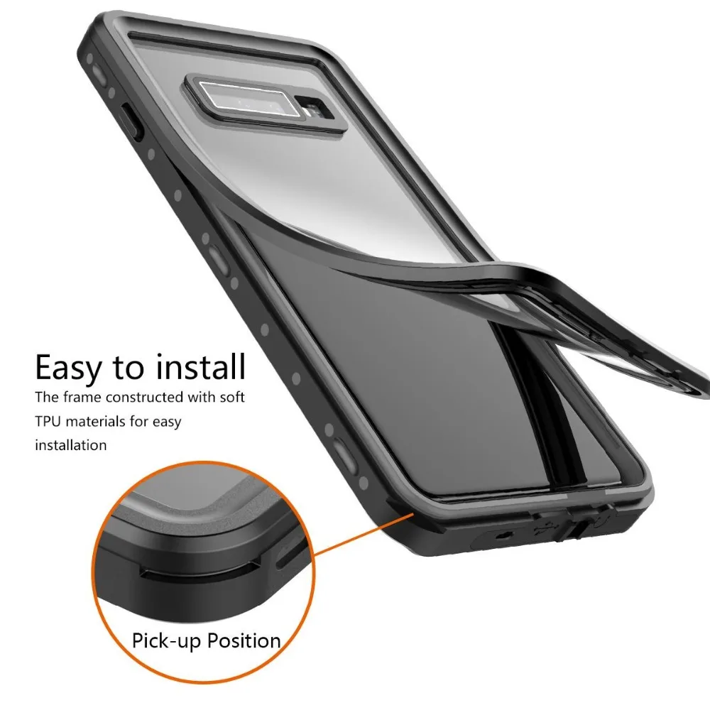 IP68 Waterproof Case For Samsung S10 S9 S8 Plus Underwater Diving Cover Phone cover For Samsung Galaxy Note 9 8 shell coque