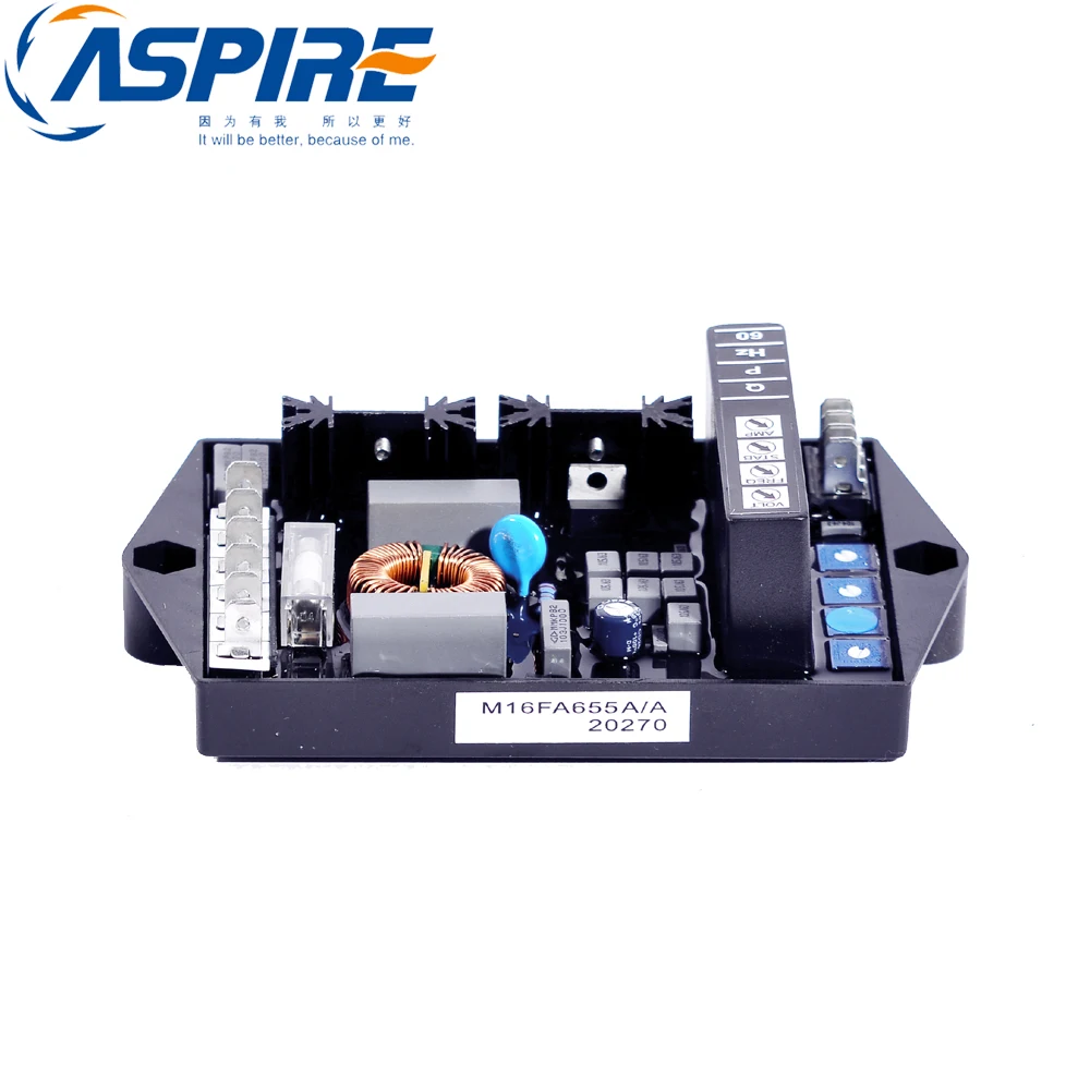 

Aspire Spare Parts Automatic AVR Generator Voltage Regulator M16FA655A for Marelli Synchronous Generator