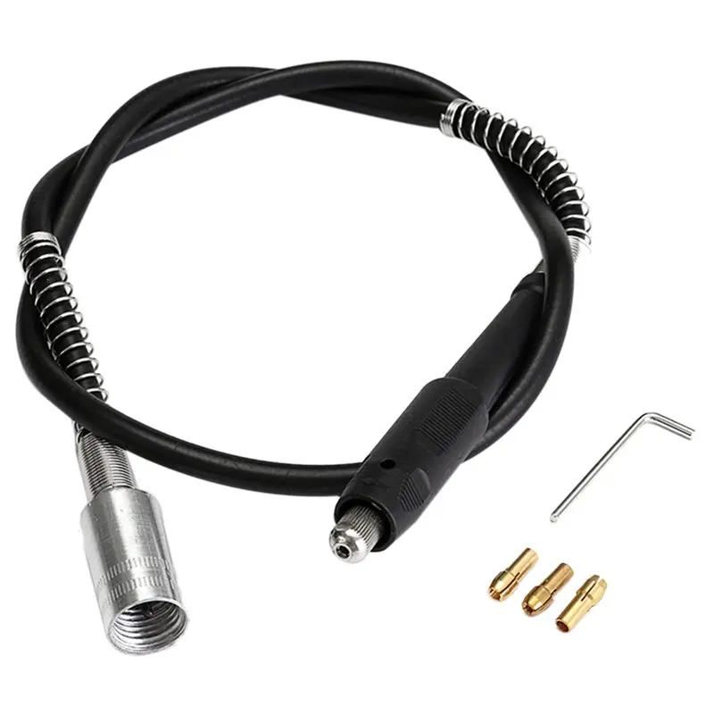Eixo flexível elétrico de moagem com fio, 42 polegadas, 107cm, para dremel, rotativo de potência