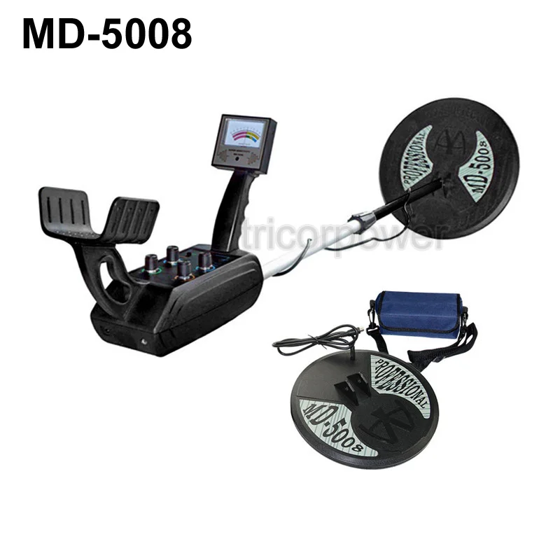 Metal Detector Gold MD5008 Silver Dollar Scan Archaeology Exploration Instrument Mineral Nuggets Underground