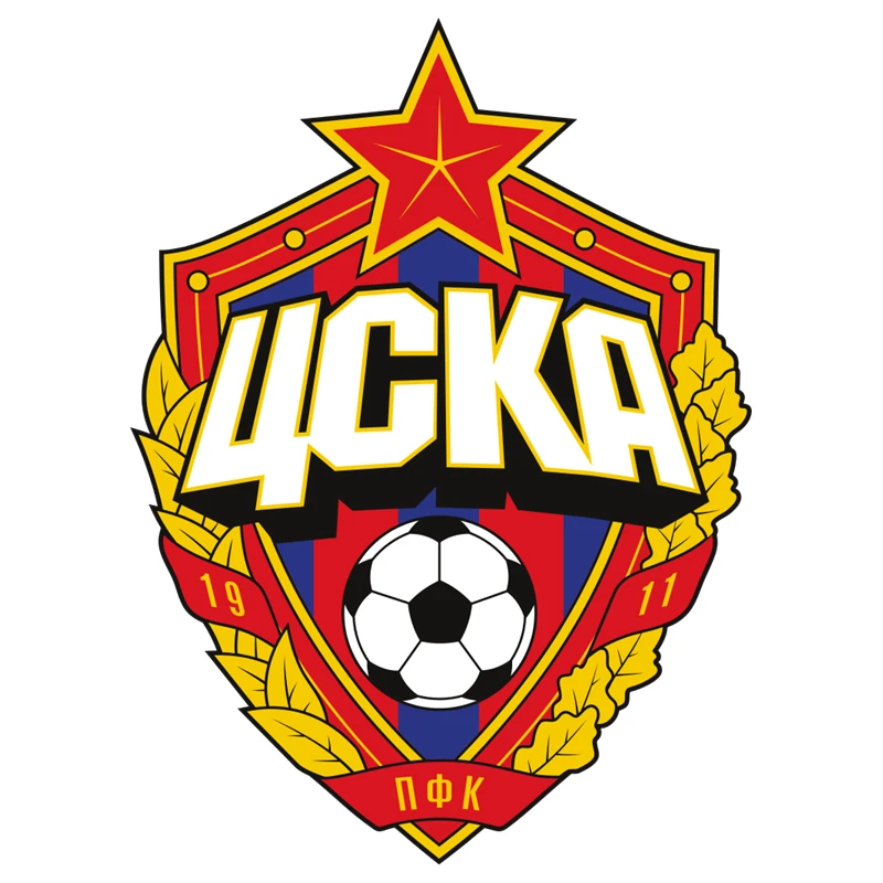 CS-1190#14*19cm Moscow CSKA funny car sticker vinyl decal printed PVC for auto car stickers styling