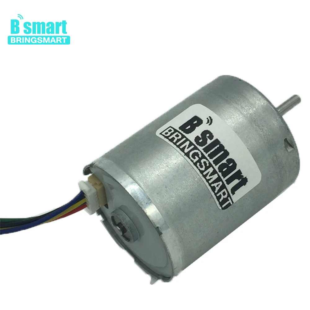 Bringsmart 12V High Speed BLDC Motor 6000RPM Micro Electric Motor For Brake High Precision Low Noise  For DIY Toys R2430