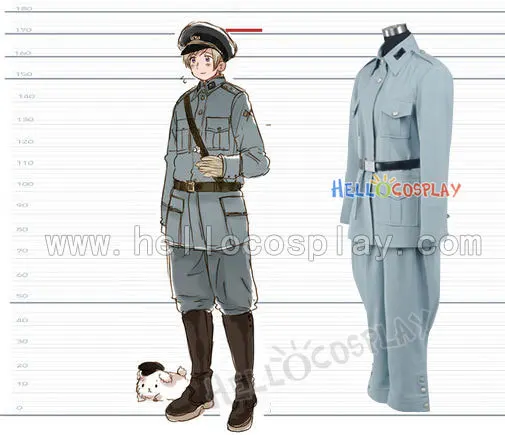 

Hetalia cosplay costume Axis Powers Finland Military Uniform H008