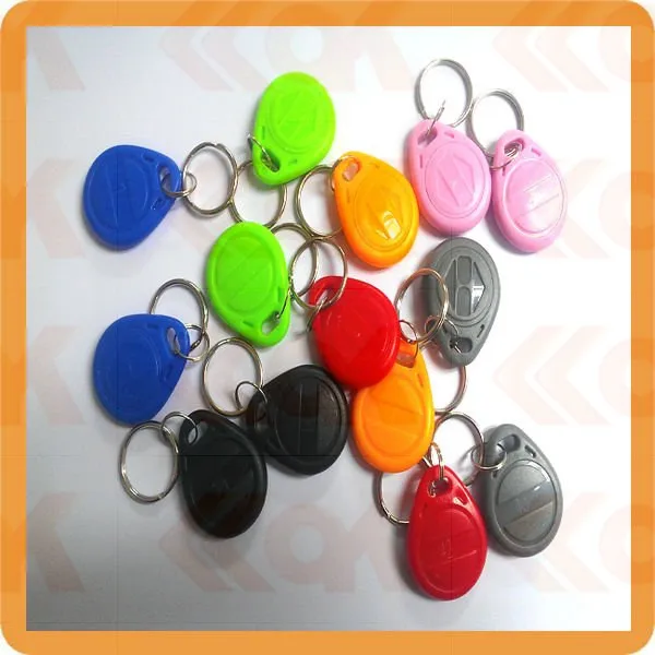 Yongkaida 10000pcs/lot keychain 125khz ID smat keyfob