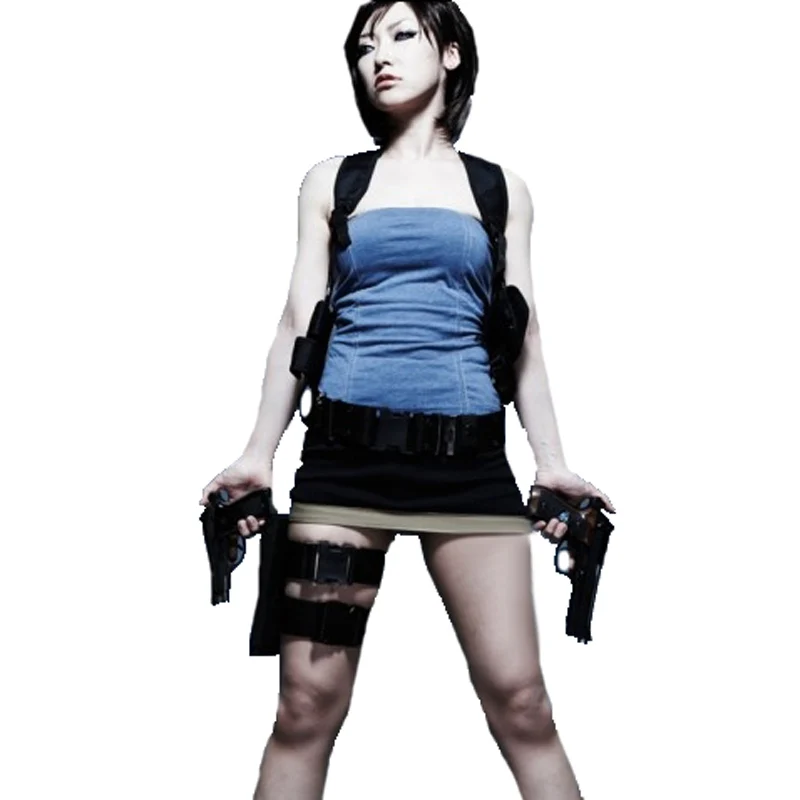 Heroine Jill Valentine Cosplay Costume Anime Costomized