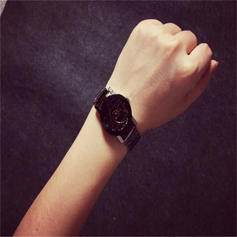 2021 New Fashion Women Men Full Steel Wrist Delicate Watch Top Brand Luxury Casual Watches Saat Relogio Feminino