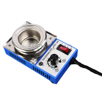 4PCS/LOT SL-21C Solder Pot Soldering Desoldering Bath 50mm 220V 150W Silver