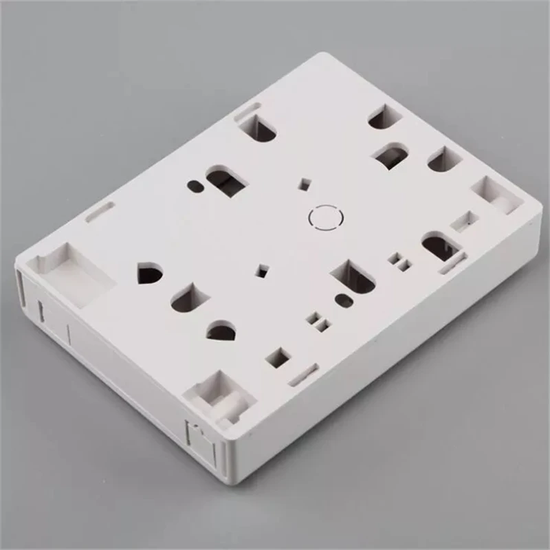 120 type patch panel single port abs plastic terminal box optical fiber distribution box one port free shipping elink 20 Pcs