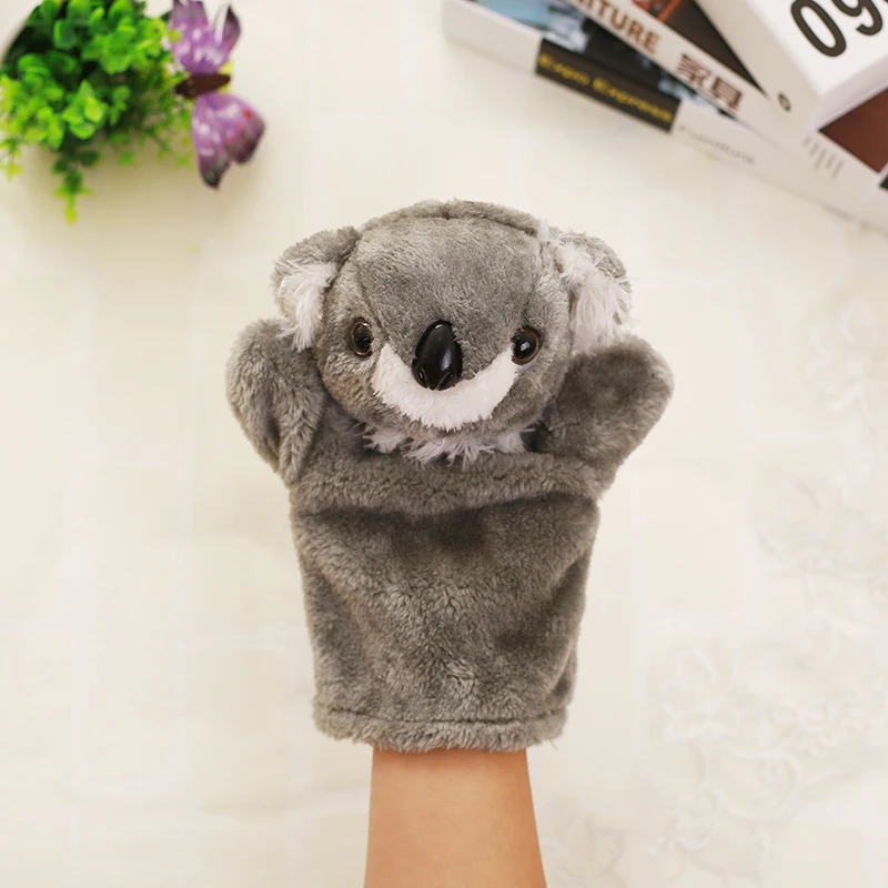 Burattini di mano Peluche Burattini Carino Animali Bambola Fantoche Genitore-bambino Precoce Giocattoli Educativi Per Bambini Brinquedo Bambino Giocattoli di Peluche